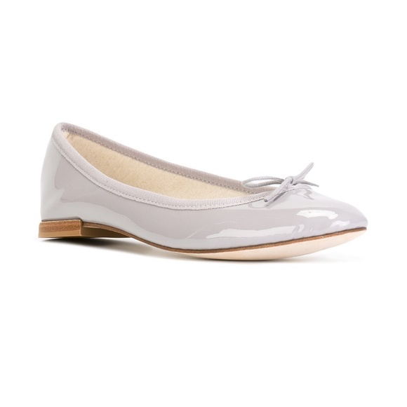 SOLD Repetto Ballerina Flats Grey Patent 38.5 - Picture 3 of 5